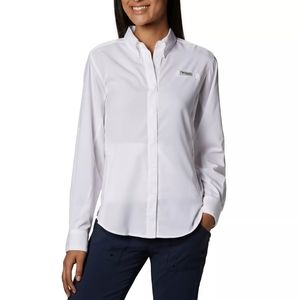 Columbia Tamiani II long sleeve shirt XS white